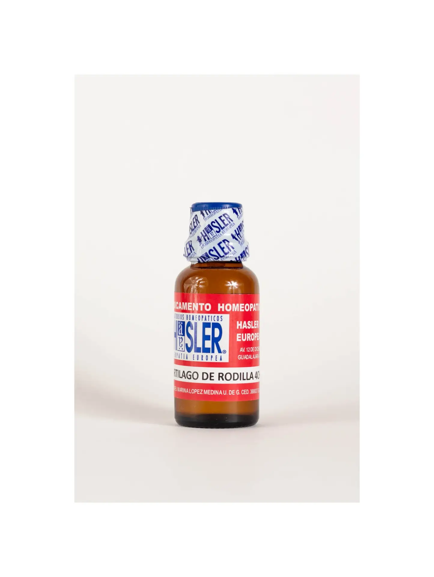 Cartílago de Rodilla 4CH Haslers | Medicamento Homeopático