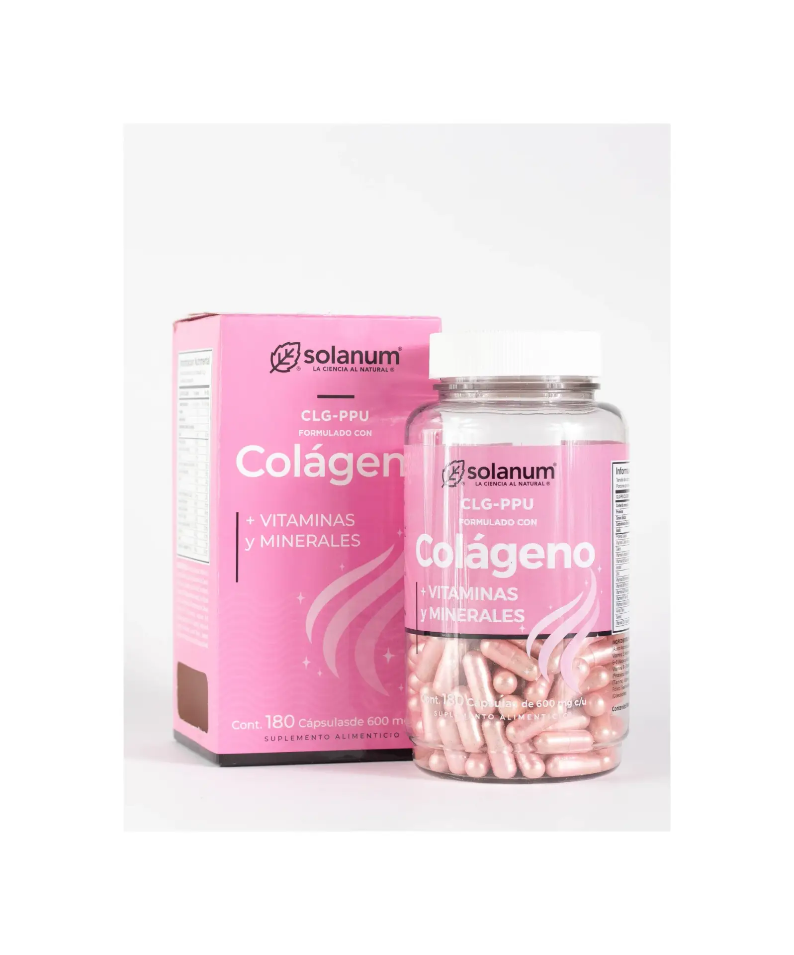 CLG-PPU de Solanum | 180 Capsulas 600 mg.