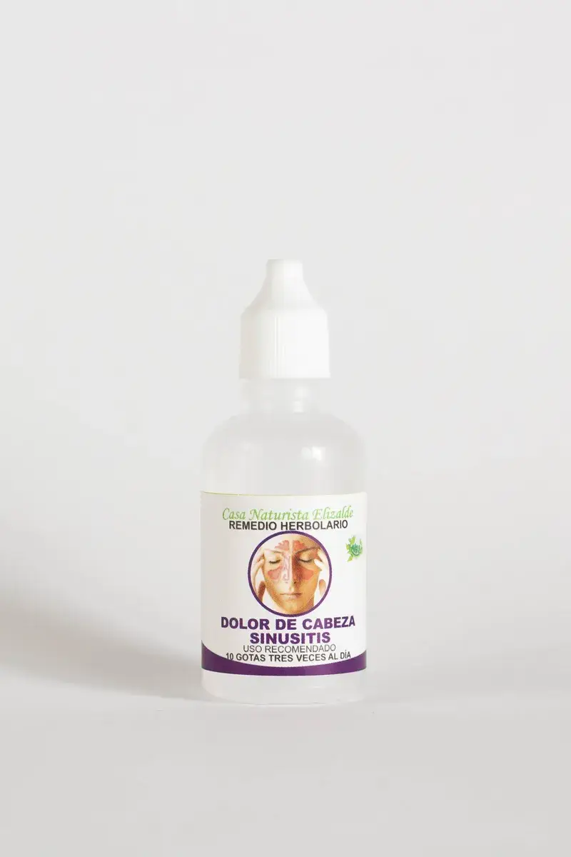 Dolor de Cabeza y Sinusitis de CNE | A base de Sanguinaria canadensis | 60ml