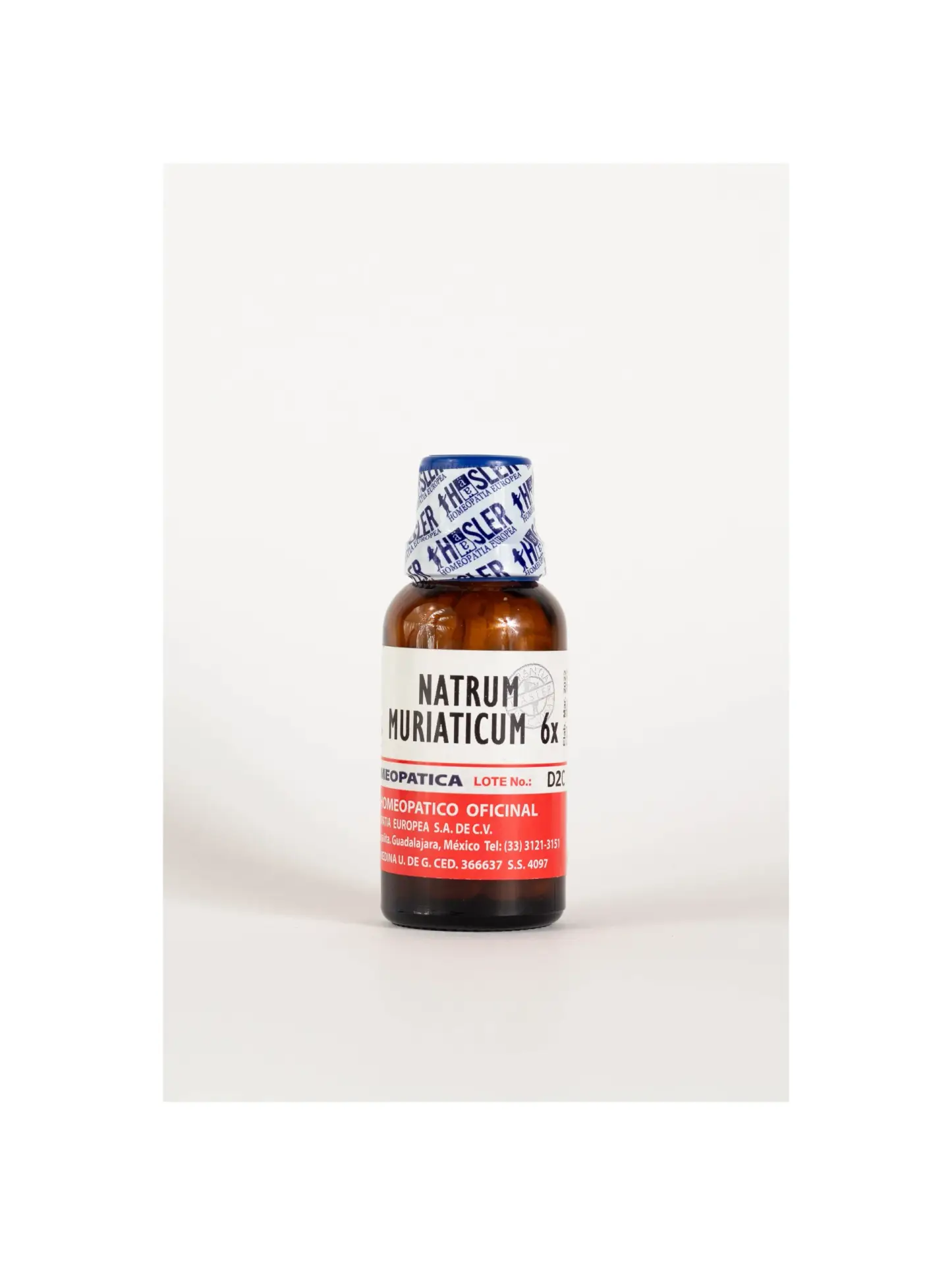 Natrum Muriaticum 6X de Haslers | Medicamento Homeopático
