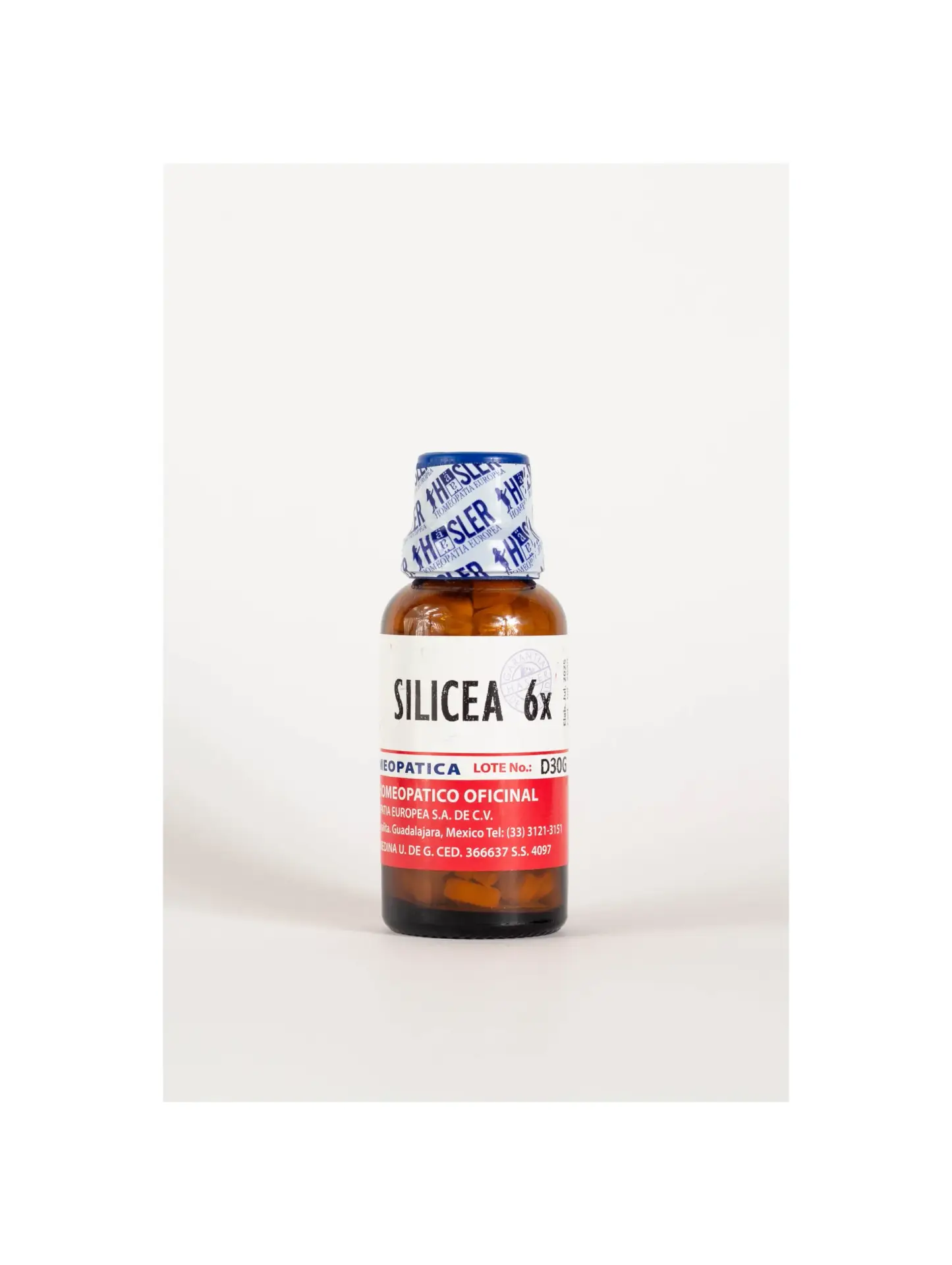 Silicea 6X de Haslers | Medicamento Homeopático