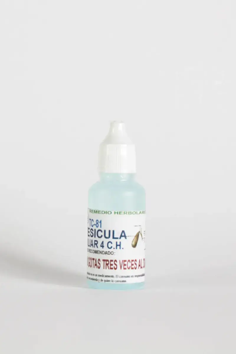 Vesicular Biliar 4 C.H. de La Fé | Solución natural | 60 ml